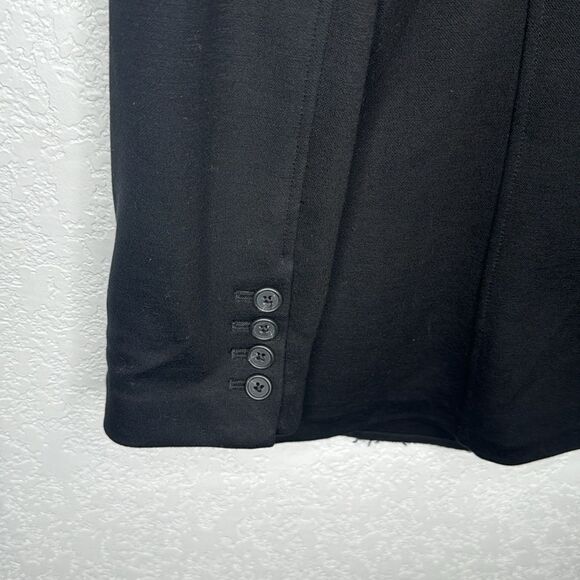 NWT ATM Black Relaxed Blazer Size 4 - Picture 9 of 14